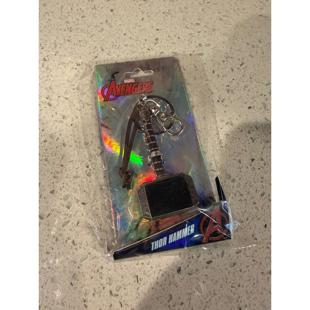 NEW Marvel Avengers Thor Hammer Keyring Keychain #67868